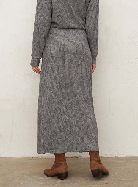 картинка Юбка трикотажная базальт от магазина ICNTPRY