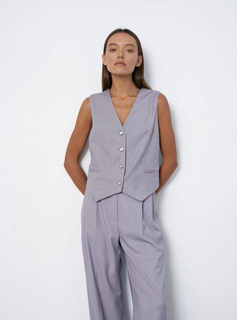 картинка Жилет Муссон серый от магазина ICNTPRY