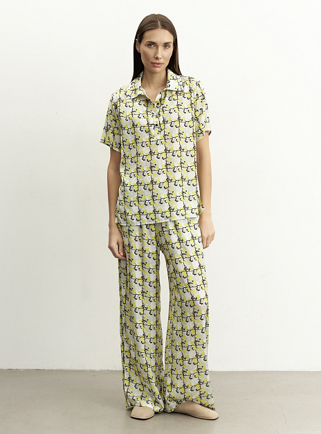 картинка Поло шелковое с принтом от магазина ICNTPRY