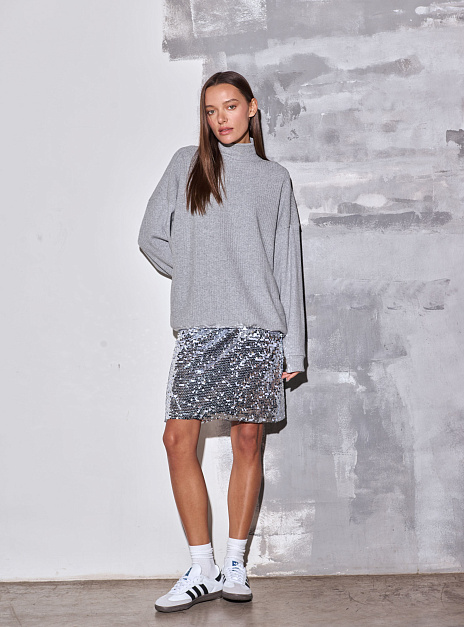 картинка Свитер трикотажный серый от магазина ICNTPRY