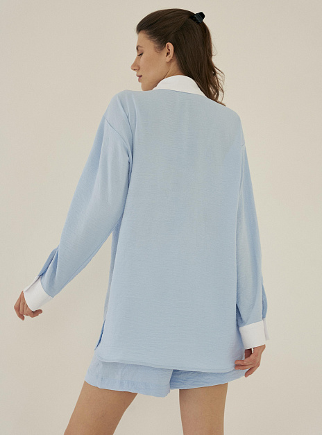 картинка Рубашка АМКРЕ голубая от магазина ICNTPRY