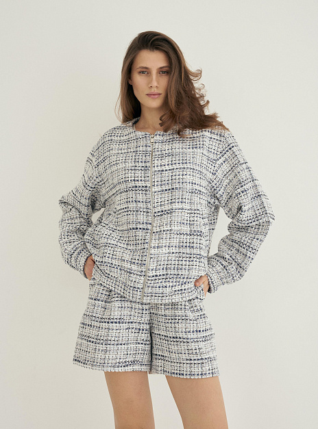 картинка Бомбер букле светло-голубой от магазина ICNTPRY