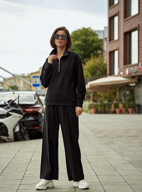 картинка Анорак на молнии черный от магазина ICNTPRY