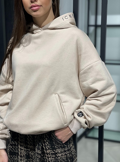 картинка Худи женское кремовое от магазина ICNTPRY