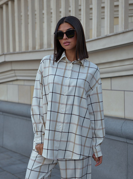 картинка Жакет пижамный клетка  от магазина ICNTPRY