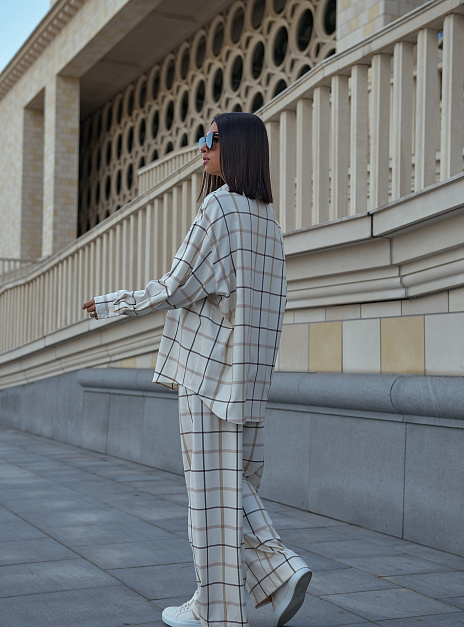 картинка Жакет пижамный клетка  от магазина ICNTPRY