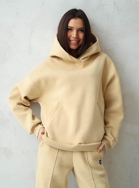 картинка Худи утепленное пшеница от магазина ICNTPRY