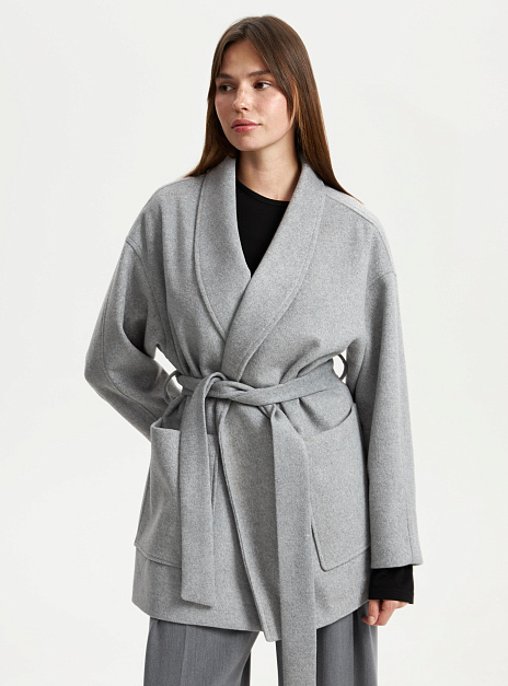 картинка Пальто SILVIA серое от магазина ICNTPRY