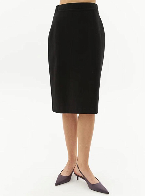 картинка Юбка прямая черная от магазина ICNTPRY