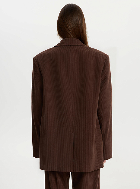 картинка Жакет вельвет коричневый от магазина ICNTPRY