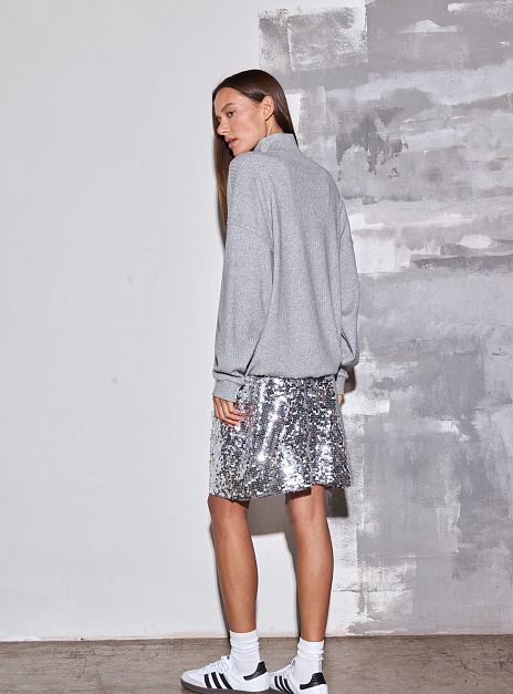 картинка Свитер трикотажный серый от магазина ICNTPRY