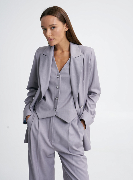 картинка Жакет Муссон серый от магазина ICNTPRY