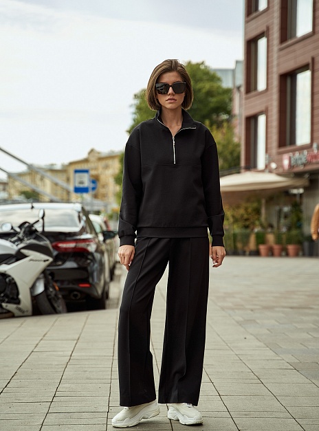 картинка Анорак на молнии черный от магазина ICNTPRY