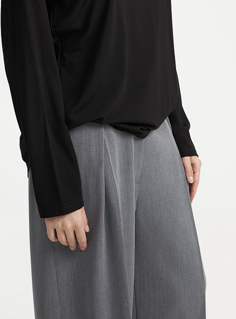 картинка Брюки женские палаццо серые от магазина ICNTPRY