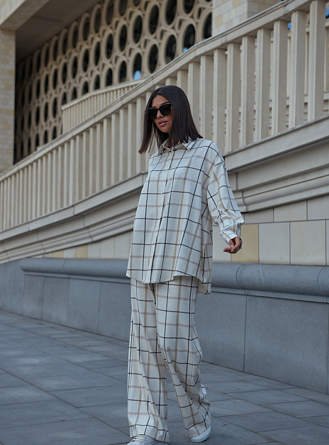 картинка Брюки пижамные клетка от магазина ICNTPRY