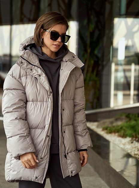 картинка Пуховик эко серый от магазина ICNTPRY