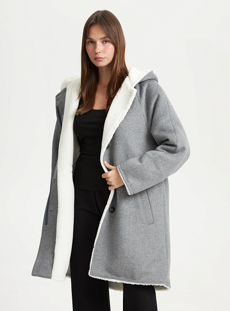 картинка Парка с экомехом серая от магазина ICNTPRY