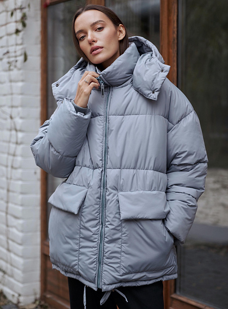 картинка Пуховик эко платина от магазина ICNTPRY