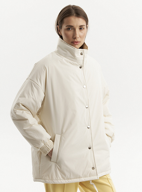 картинка Куртка оверсайз кремовая от магазина ICNTPRY