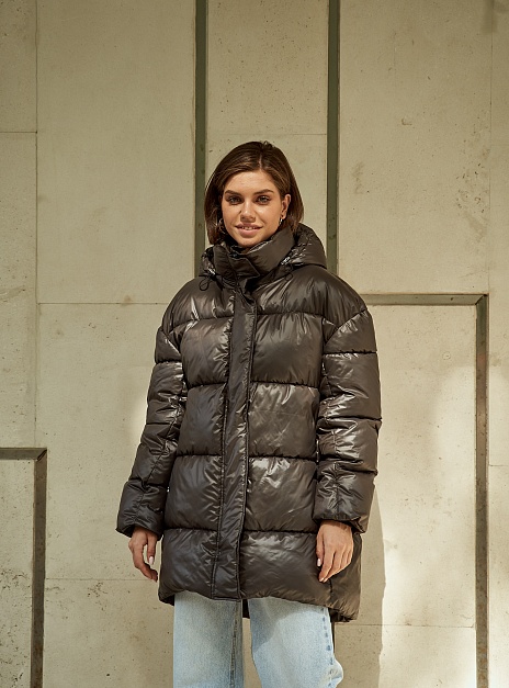 картинка Пуховик эко графит от магазина ICNTPRY
