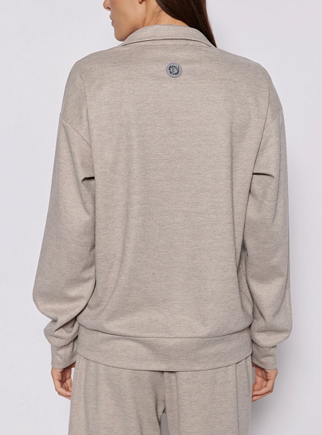 картинка Анорак на молнии браш бежевый от магазина ICNTPRY