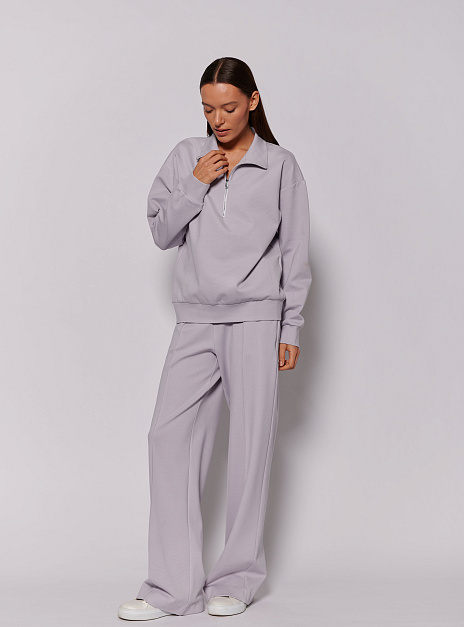 картинка Брюки широкие светло-серые от магазина ICNTPRY