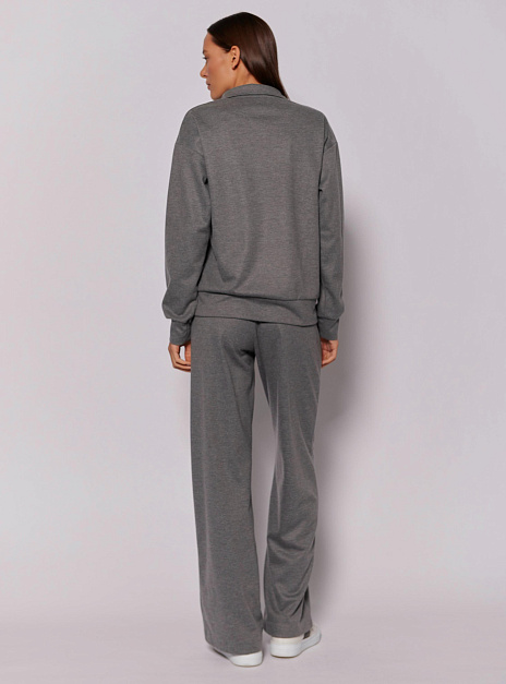 картинка Анорак на молнии браш серый от магазина ICNTPRY