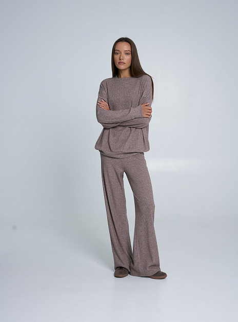 картинка Брюки трикотажные какао от магазина ICNTPRY