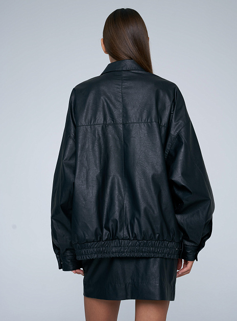 картинка Куртка экокожа черная  от магазина ICNTPRY